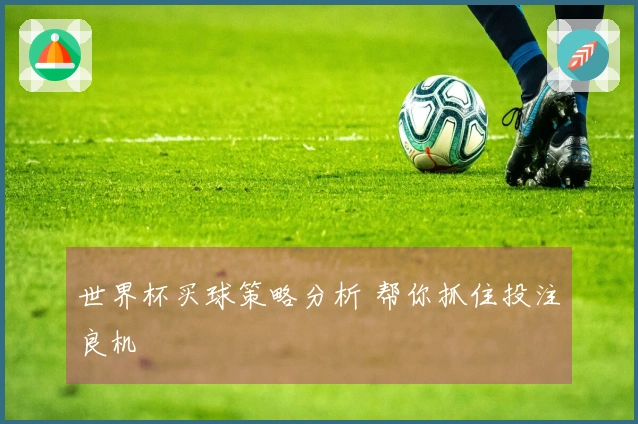 世界杯买球策略分析 帮你抓住投注良机