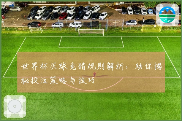 世界杯买球竞猜规则解析，助你揭秘投注策略与技巧